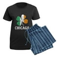 thumbnail image 5 of CafePress - Irish Chicago Women's Dark Pajamas - Women's Short Sleeve Print T-Shirt and Pants Dark Cotton Pajama Set, 5 of 7