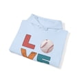 thumbnail image 4 of Baseball Player Coach Lover Hoodie Gifts Hooded Sweatshirt Pullover Shirt, 4 of 4