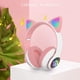 thumbnail image 3 of Auriculares para juegos Afortunado con Bluetooth para niños y adultos inalámbricos con luz LED plegables y elastizables Sencillez, 3 of 5