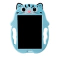 thumbnail image 1 of 9 Inch LCD Screen Smart Writing Board Kids Drawing Tablet Cartoons Graffiti Painting Copy Pad Erasable Electronic Handwriting Toy Gifts, Coloful, Blue Cat, 1 of 7