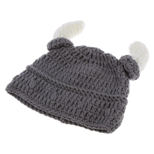 Bonnet Fait Main en Laine Médiévale; 1x Bonnet Adulte
