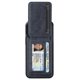thumbnail image 4 of LC.IMEEKE L3 For iPhone 15 Pro Magnetic Case Detachable Card Holder Leather TPU Mobile Cover - Blue, 4 of 5