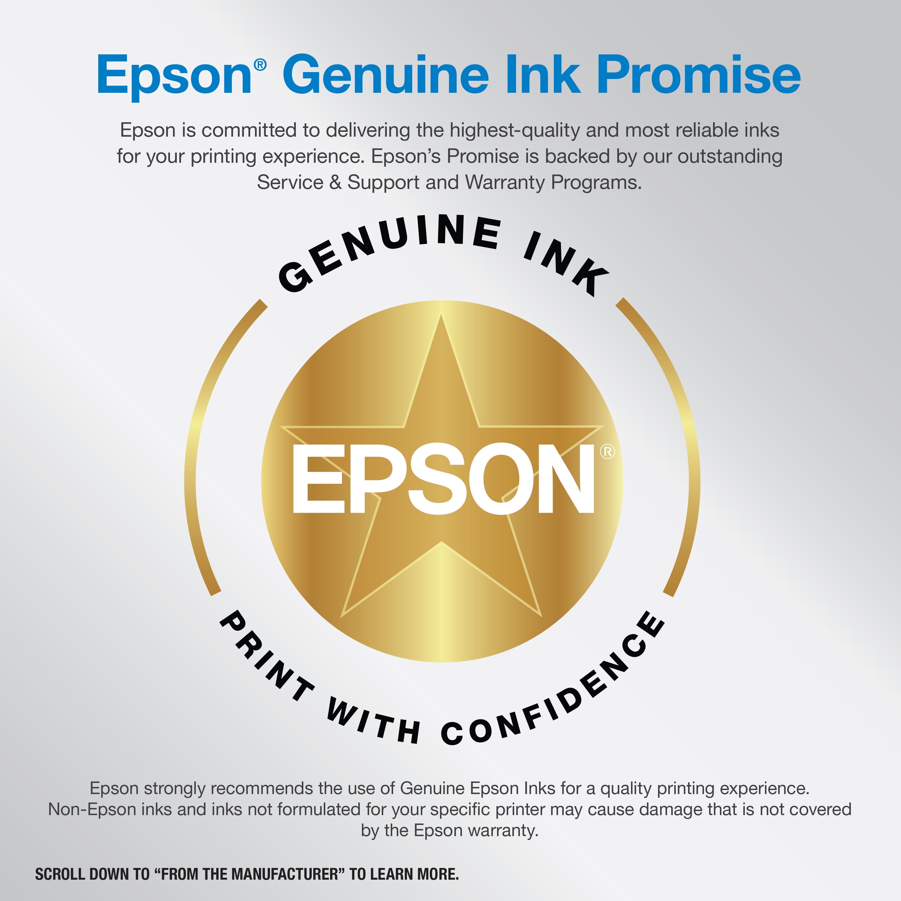 Epson EcoTank ET-3943 Wireless All-in-One Color Supertank Printer – White