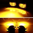 thumbnail image 4 of JDM Style OEM-Spec Amber Yellow 15W LED Fog Light Kit For 2018-2020 Toyota Camry SE & XSE, Includes (2) LED Fog Lamps, Gloss Black Bezel Covers, On/Off Switch Relay Wiring Harness, 4 of 9