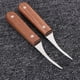 thumbnail image 5 of 2 piezas de desvenador de camarones, limpiador de camarones, afilador de camarones, pelador de camarones de metal premium, herramientas de cocina con mango de madera, 5 of 7