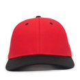 thumbnail image 3 of Outdoor Cap OC871 Premium Modern Solid Back-Red/Black-Adult, 3 of 8