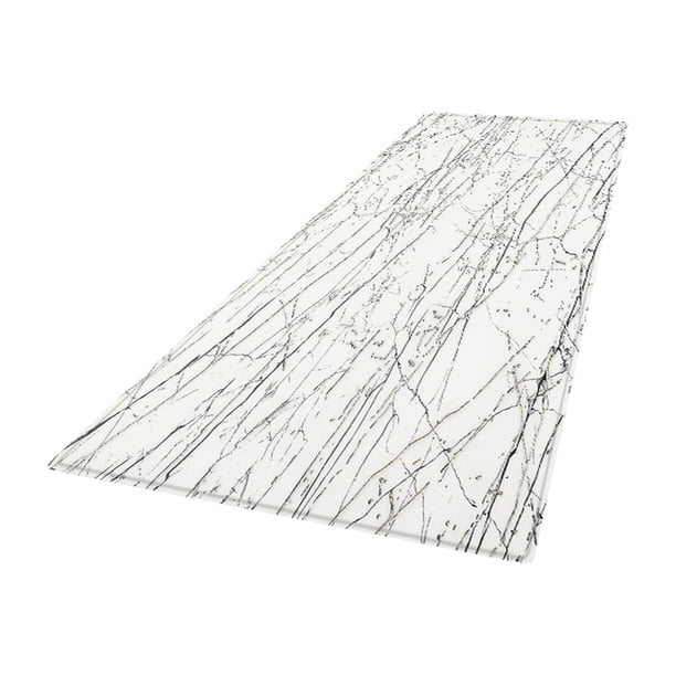 Alfombra de suelo suave multiesponja antideslizante con estampado digital y lavable. Textura de piedra