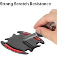 thumbnail image 4 of Car Door Handle Scratch Protector Sticker, Carbon Fiber Reflective Strips Car Door Handle Paint, Handle Scratch Cover Guard Protective Film for Car Exterior Decorations(8pcs,Red), 4 of 8