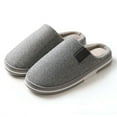 thumbnail image 2 of NOKIO Women's House Slippers Soft Plush Knitted Slides Cotton Indoor Outdoor Shoes with Non-S𝗅ip Sole, Memory F𝗈𝖺m Slide Warm Comfort Ladies Slipper for Home, Bedroom, Patio Use, 2 of 7