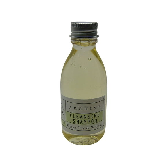 Archive Green Tea & Willow Cleansing Shampoo - Fresh Clean Fragrance - Lot of 12 Each 1.5oz Bottles - Total of 18oz