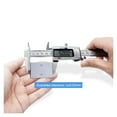 thumbnail image 4 of 6 Inch 150mm Digital Vernier Caliper Stainless Steel Micrometer Measuring Tool Depth Ruler, 4 of 7