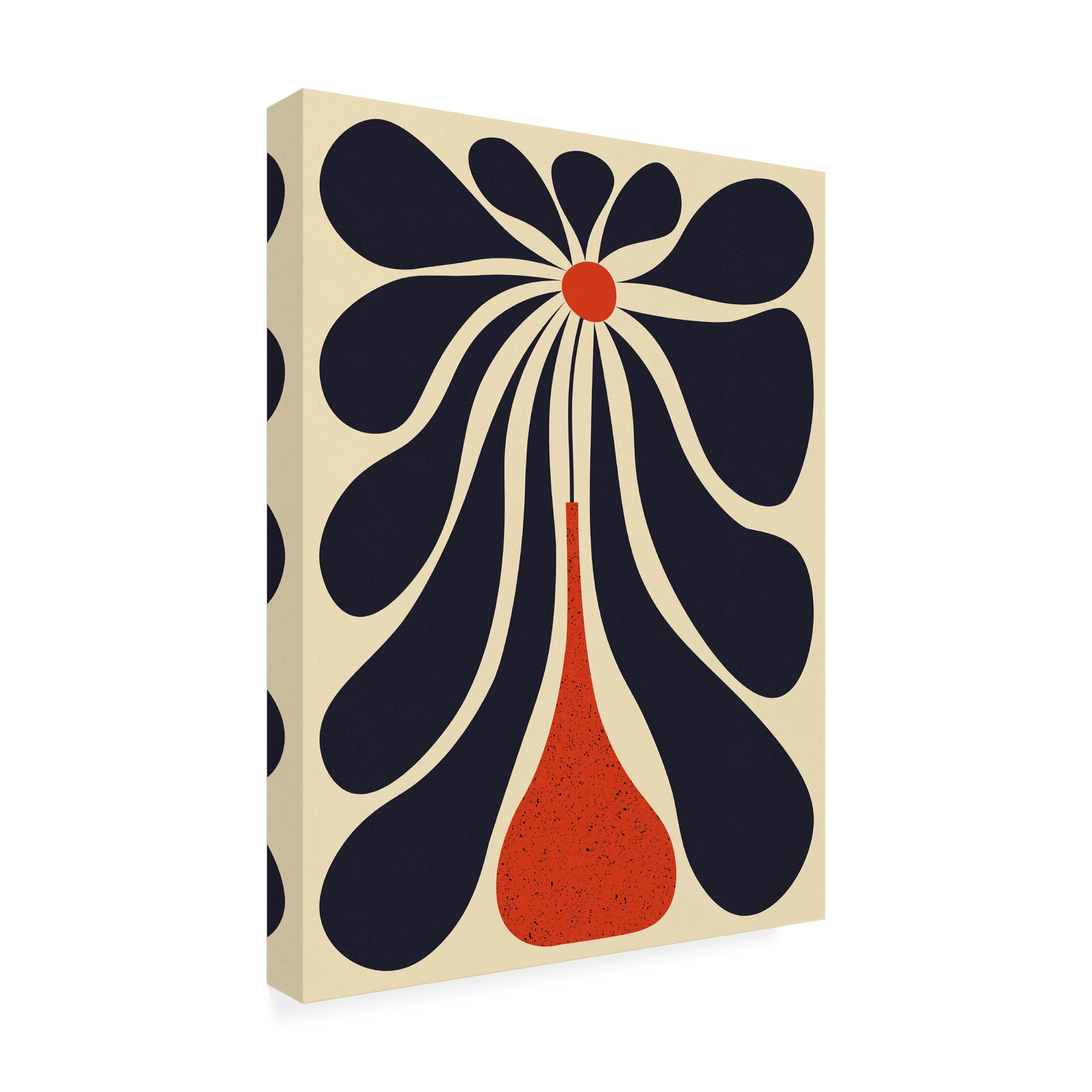 Trademark Fine Art Alisa Galitsyna  Lazy Flower Canvas Wall Art - 35x47