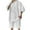 White, variant on Stamzod Men's Plus Size 2 Piece Outfits Solid Color Short Sleeve Breathable Tee Shirt and Shorts Lounge Set Loose Comfy Tracksuit