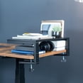 thumbnail image 4 of VIVO Clamp-on 56cm Desk Extension Shelf for Gaming PC, Ergonomic Computer Monitor and Laptop Riser, Printer Stand, Versatile with Freestanding Feet I, 4 of 9