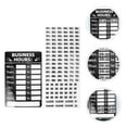 thumbnail image 4 of 1 Set Business Hours Sign Business Time Sign Store Hours Sign Restaurant Door Sign, 4 of 8