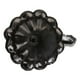 thumbnail image 4 of 2x Cortinas De Flores Cortinas Tiebacks Borla Hold Tie Backs Puerta Pared Gancho Gancho Negro, 4 of 9