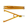 thumbnail image 1 of Xingzhi Aluminium Alloy Trigon Support Bar Rear Support Bar For AXIAL SCX10 Easy To Install Support Bar For AXIAL SCX10 Durable yellow 1Set, 1 of 6