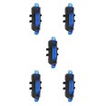 thumbnail image 3 of relayinert USB Bike Tail Light Bicycle Safety Cycling Reminding Rear Lamp Waterproof Taillight Wide Range Accessories Gear Blue 5Set, 3 of 6