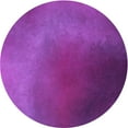 thumbnail image 1 of Ahgly Company Indoor Round Patterned Crimson Purple Area Rugs, 6' Round, 1 of 6