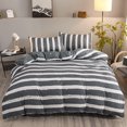 thumbnail image 1 of Nordic Bed Four-Piece Bedding Set  Cute Pattern  Microfiber Quilt Cover Bed Sheet Set Piece Set Suitable For Four Seasons FGS, 1 of 7