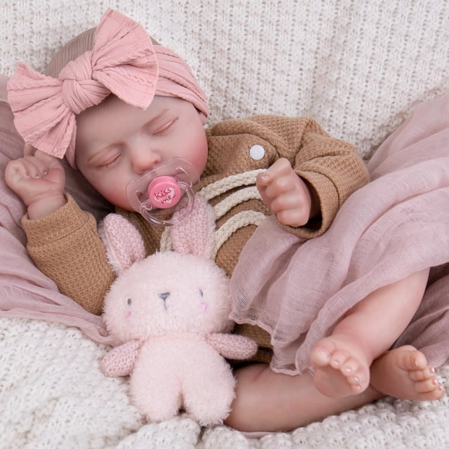 Muñeca Reborn Aori Niña 51 cm Realista con Peso y Ropa