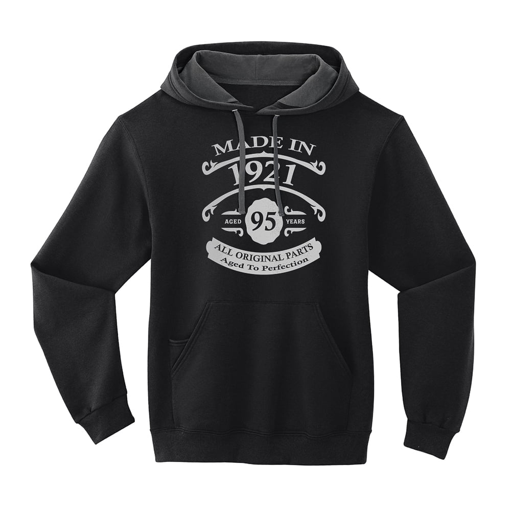 100th Birthday Party sweatshirt Aged to Perfection hoodie Genuine All original parts sweatshirt Vintage 1921 Birthday hoodie