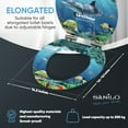 thumbnail image 5 of Sanilo Soft Close Toilet Seat ELONGATED, Quiet and Slow Close Lid and Seat, Strong Bumpers and Hinges, Dolphin, 5 of 8