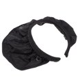 thumbnail image 4 of Miangastore 1Pack Casual Sun Hat Black Polyester Sun Protection Large Brim Outdoor Activities, 4 of 8