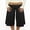 Black, variant on Fold Over Gaucho Pants for Women Foldover Solid Flowy Capri Pants Y2k Wide Leg Yoga Culottes