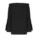thumbnail image 4 of HongQid Womens Off The Shoulder Long Bell Sleeve Tops Flared Casual Loose Blouse, 4 of 6