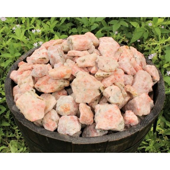 1/4 lb Bulk Lot Natural Rough Sunstone, Raw Rock Stone Crystal Healing 4 oz