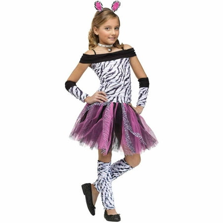 Zebra Child Halloween Costume