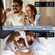 thumbnail image 3 of Digital Alarm Clock with 2 Alarms, LED Digital Mirror Clock with 8 Light Modes, Snooze, Sleep Aid, TimerWhite, 3 of 4