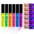 thumbnail image 1 of Mrettick Juego de rímel líquido mate de 6 colores, colorido, neón UV, lápiz pigmentado, resistente al agua, a prueba de manchas, delineador de ojos de larga duración, kit de regalo de maquillaje para, 1 of 5