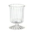 thumbnail image 3 of Teissuly Glass Candleholders Tea Light Candle Holders Clear Wedding Weddings Hurricane Tall Elegant Ideal for Dining Party Home Decor Parties Table Settings Gifts, 3 of 5