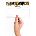 thumbnail image 2 of Inkdotpot 4x6 Inch Recipe Cards (Set of 50) , Thick Double Sided Premium Card Stock- Modern Style White Recipe Notecards for Weddings- Bridal- Baby Shower - fruits Theme, 2 of 6