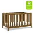 thumbnail image 2 of Carter's by daVinci Colby GROW 6-in-1 Convertible Bassinet to Crib, Walnut, 2 of 6