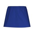 thumbnail image 6 of Arnsht Womens Summer Solid Color Cotton Linen Skirts Casual Cute A-Line Mini Skirts with Ruffle Inner Waistband Blue L, 6 of 7