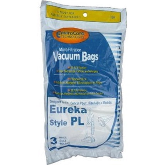 Eureka Upright Micro Filtration Style PL Vacuum Bags 3 Pk Part - 326