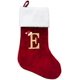 thumbnail image 1 of HOME'S FRIEND Christmas Stockings with Letters, 18 Inch Plush Monogram Christmas Stockings,Name Initial Large Embroidered Stockings,Christmas Tree Dec, 1 of 5
