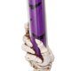 thumbnail image 4 of 2 Pack Halloween Candles Warm Light 120mAh Plastic Skeleton Ghost Pattern Purple, 4 of 4