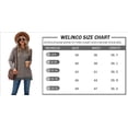 thumbnail image 3 of New Women's Round Neck Color Matching Pocket Long Sleeve Pullover Top Loose Casual T-Shirt, 3 of 3