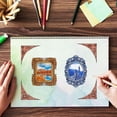 thumbnail image 2 of 1sheet Vintage Border and Corner Silicone Clear Stamp European Flower Border Transparent Silicone Stamp Baroque, 2 of 8
