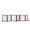 Coffee, variant on PawHut Wooden Freestanding Pet Gate w/ 6 Panels, 2 Support Feet, White