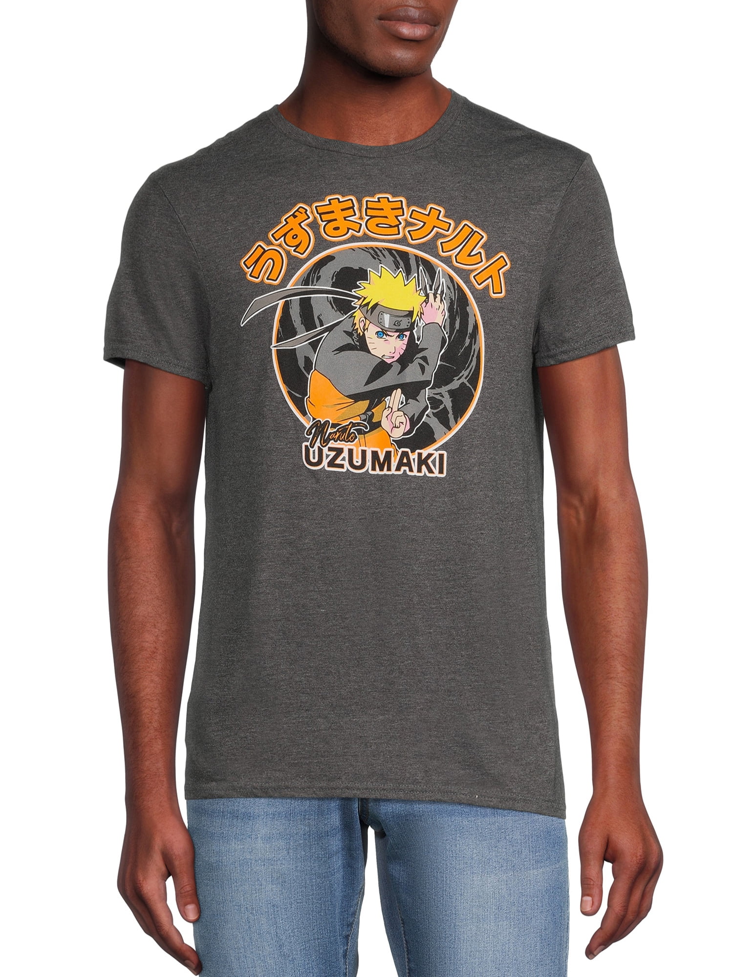 Naruto Men's and Big Men's Graphic Tee Shirt, 2-Pack, Sizes Naruto Men's and Big Men's Graphic Tee Shirt, 2-Pack, Sizes