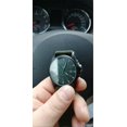 thumbnail image 4 of Analog Quartz Watch with Nylon Woven Strap Calendar Hand 24H Military Time (Army Green), 4 of 5