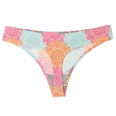 Bigersell Plus Size Underwear for Women 4X-5X Clearance Shapewear Underwear Bikini Panty Style P-90 Spandex Shaping Panties Ladies Seamless Thong Briefs High Waist Women s Panties Multicolor S
