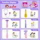 thumbnail image 2 of Kit de regalo médico para niñas y niños con disfraz, 22 unidades, 2 of 9