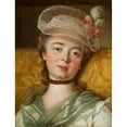 thumbnail image 2 of Per Krafft the Elder 19x24 Gold Ornate Framed and Double Matted Museum Art Print Titled - Portrait of a Lady (1768), 2 of 4