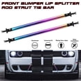 thumbnail image 3 of Xotic Tech 2pc Adjustable 7.87'' Front Bumper Lip Splitter Diffuser Strut Rod Tie Bars Compatible with Most Vehicles [NEO], 3 of 8
